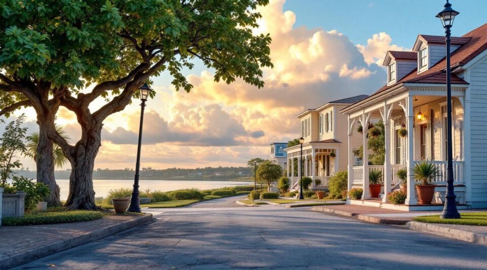 A professional restoration vehicle parked discreetly near a high-value coastal estate in Belleair during a humid Florida morning.